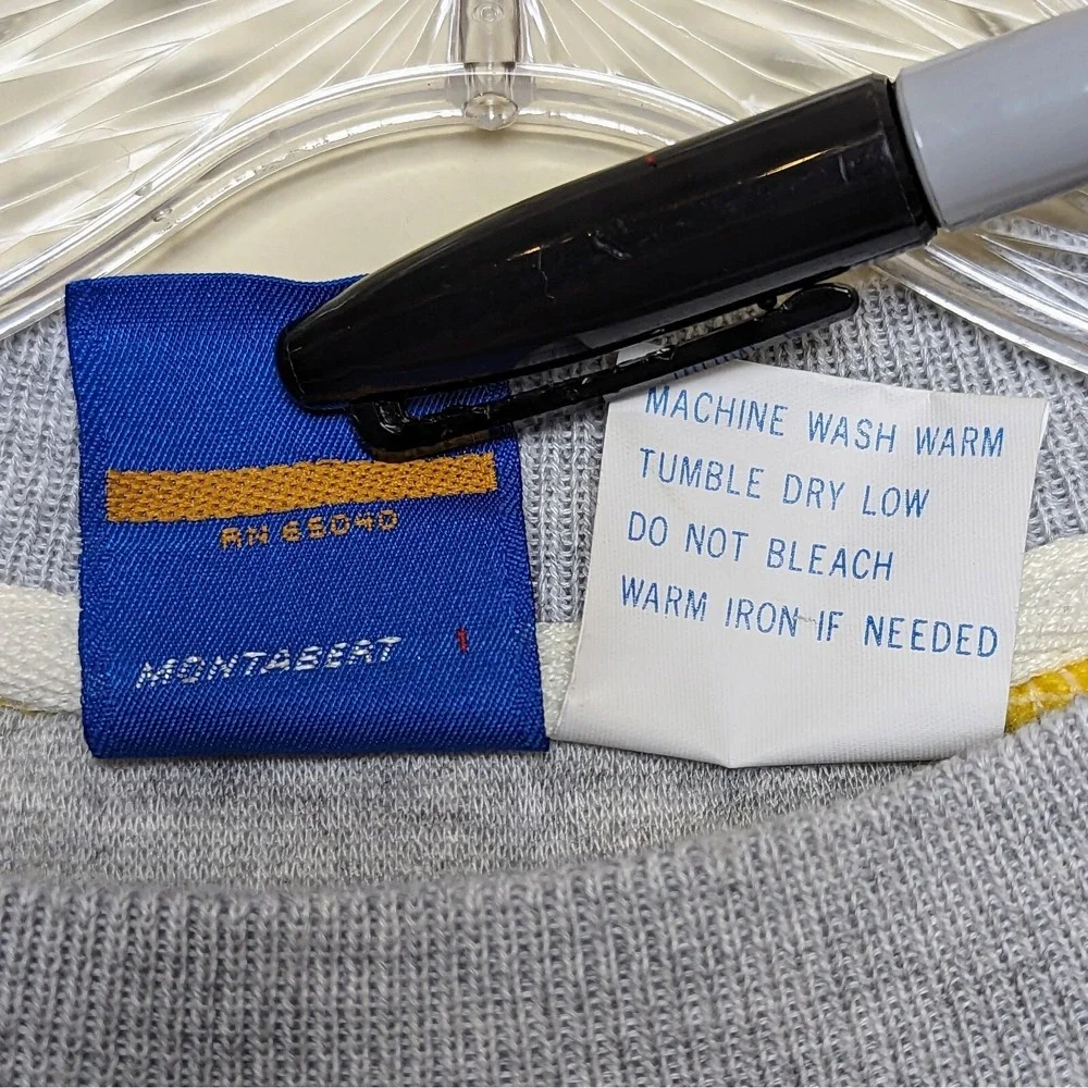 Ocean Pacific Vintage 80s Winter Surf Crewneck Sweatshirt OP DS Soft Small